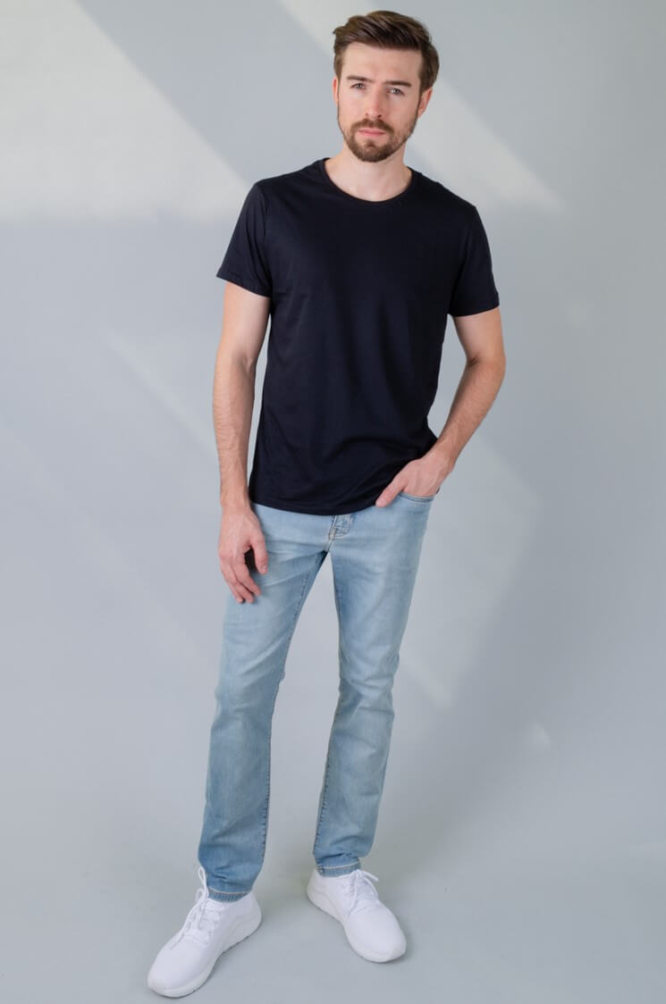 calça jeans feminina hot pants skinny escura Oxford – Peg Vest Jeans