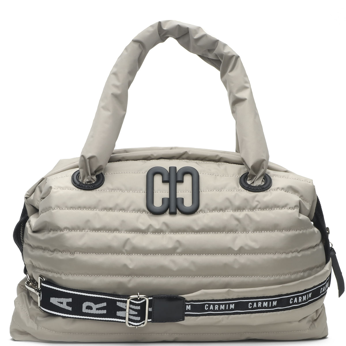 BOLSA NYLON PILAR BEGE