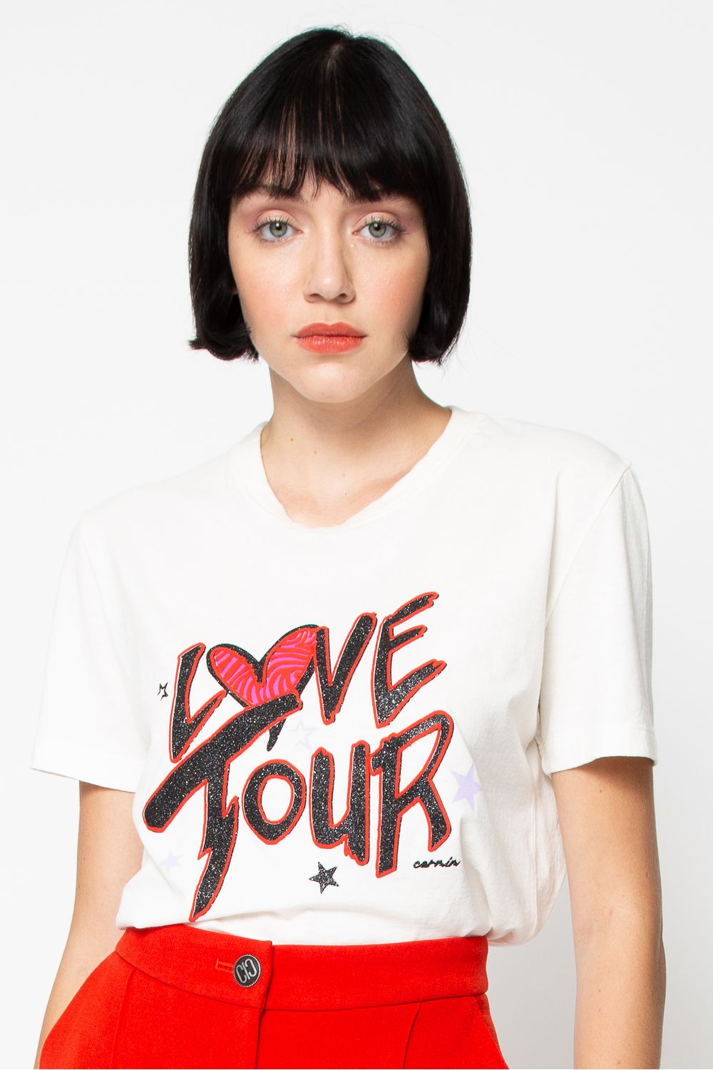 T SHIRT LOVE TOUR carmim