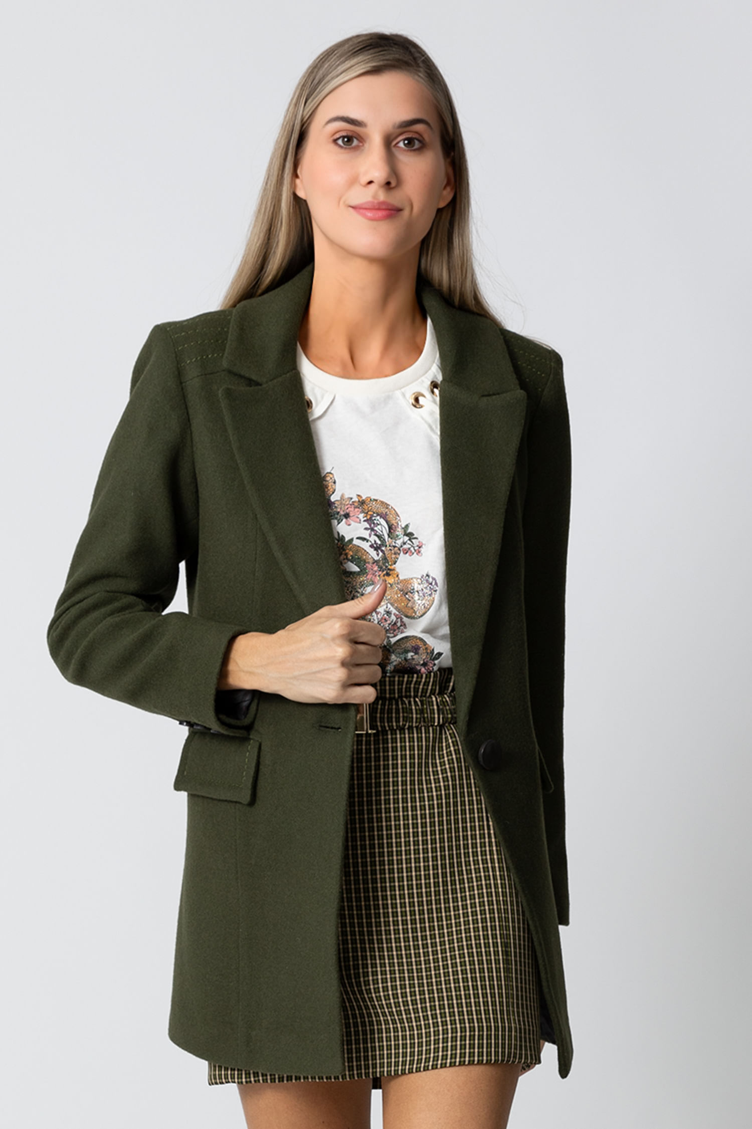 BLAZER LÃ PESPONTO