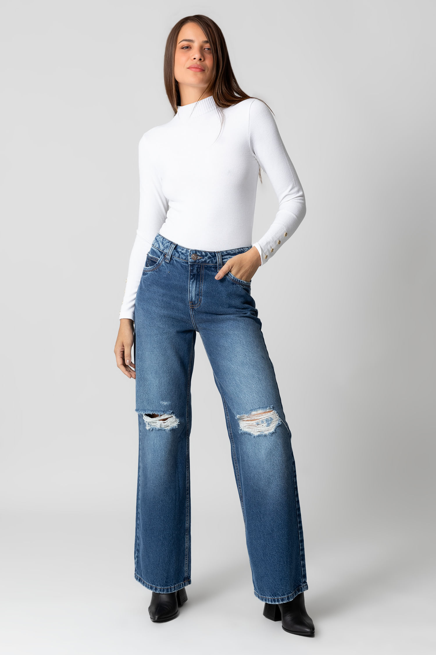CALÇA BRUNA