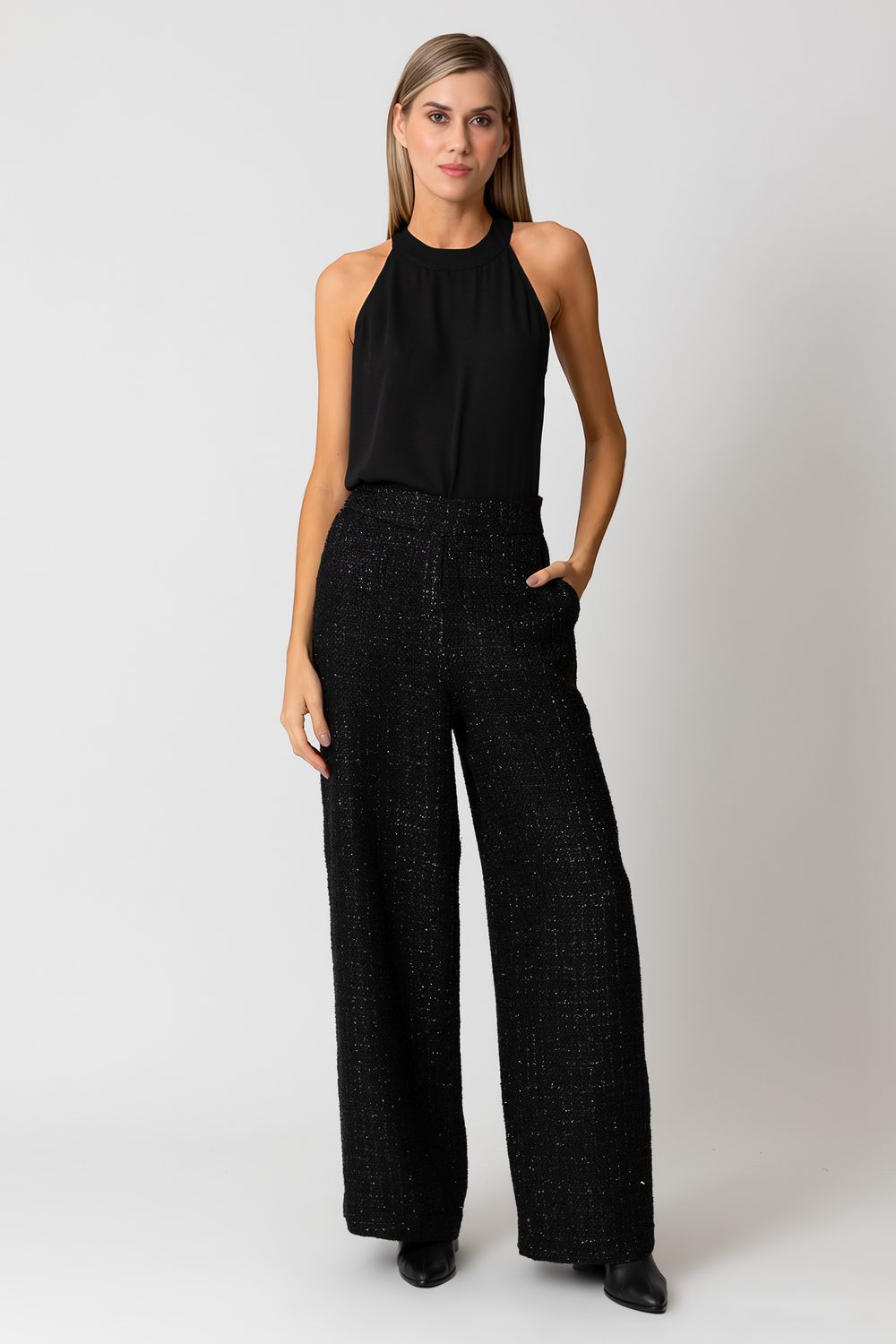 CALÇA TWEED BRILHO carmim - Main Image