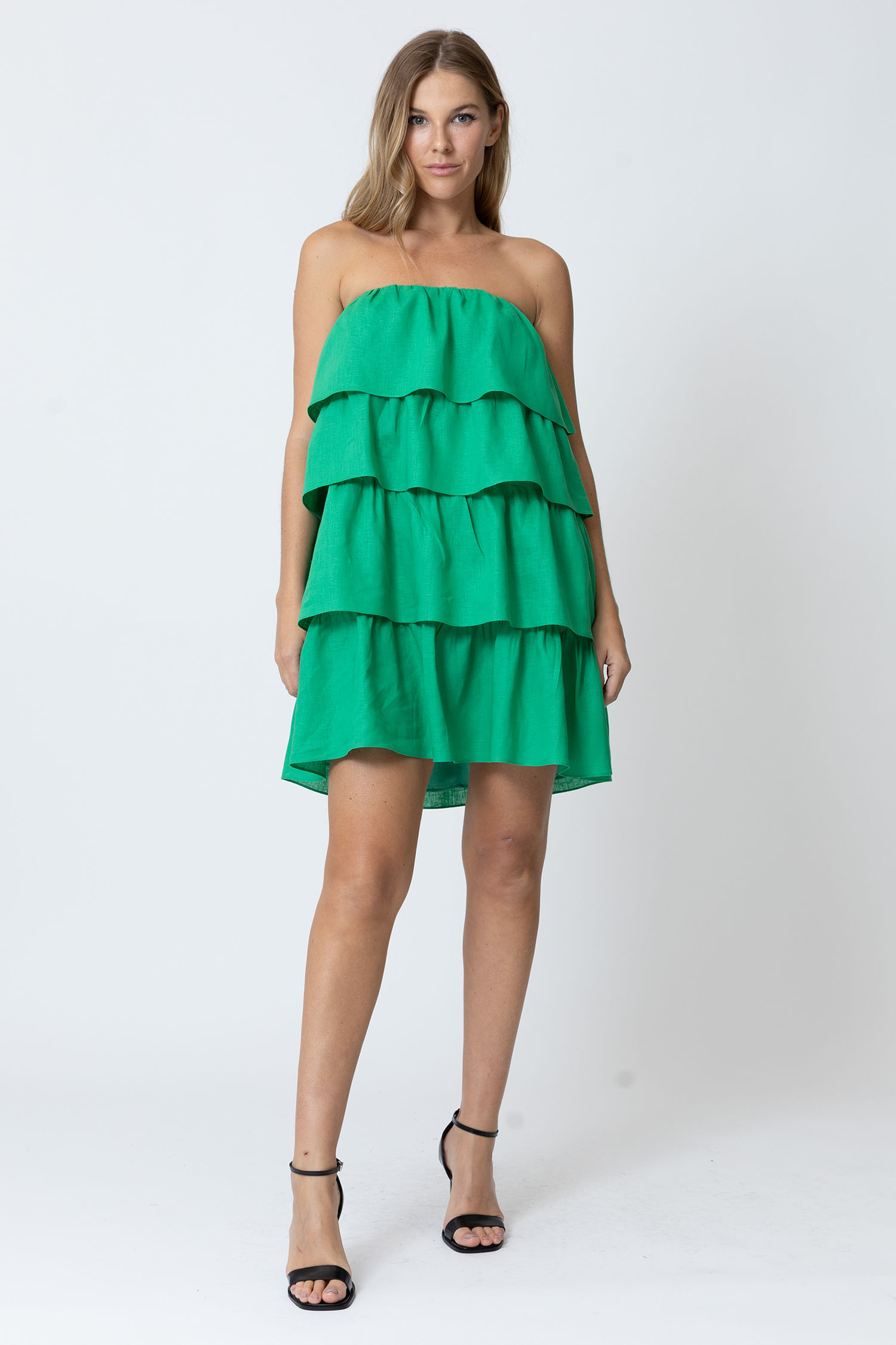 VESTIDO BABADOS