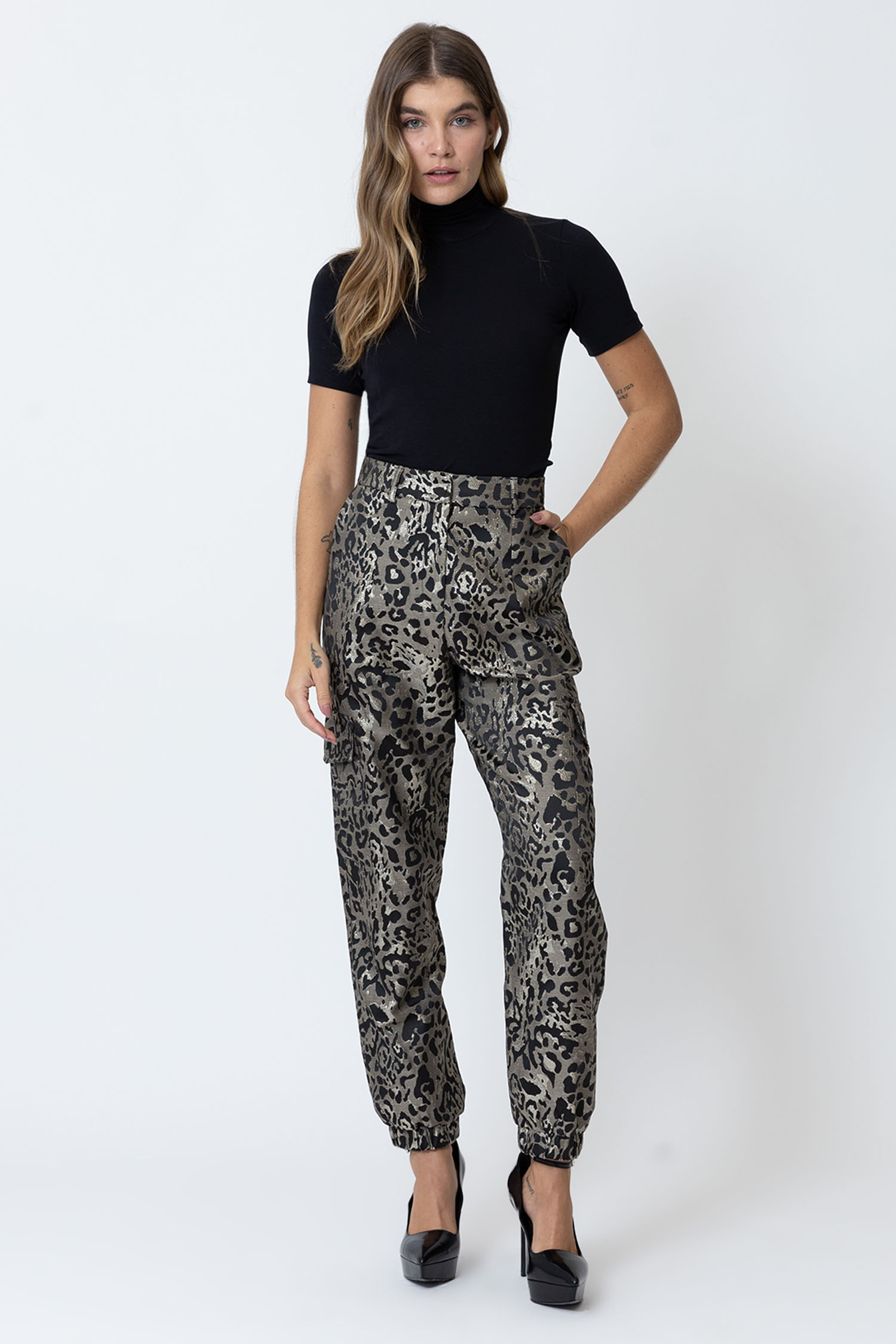 CALÇA JACQUARD