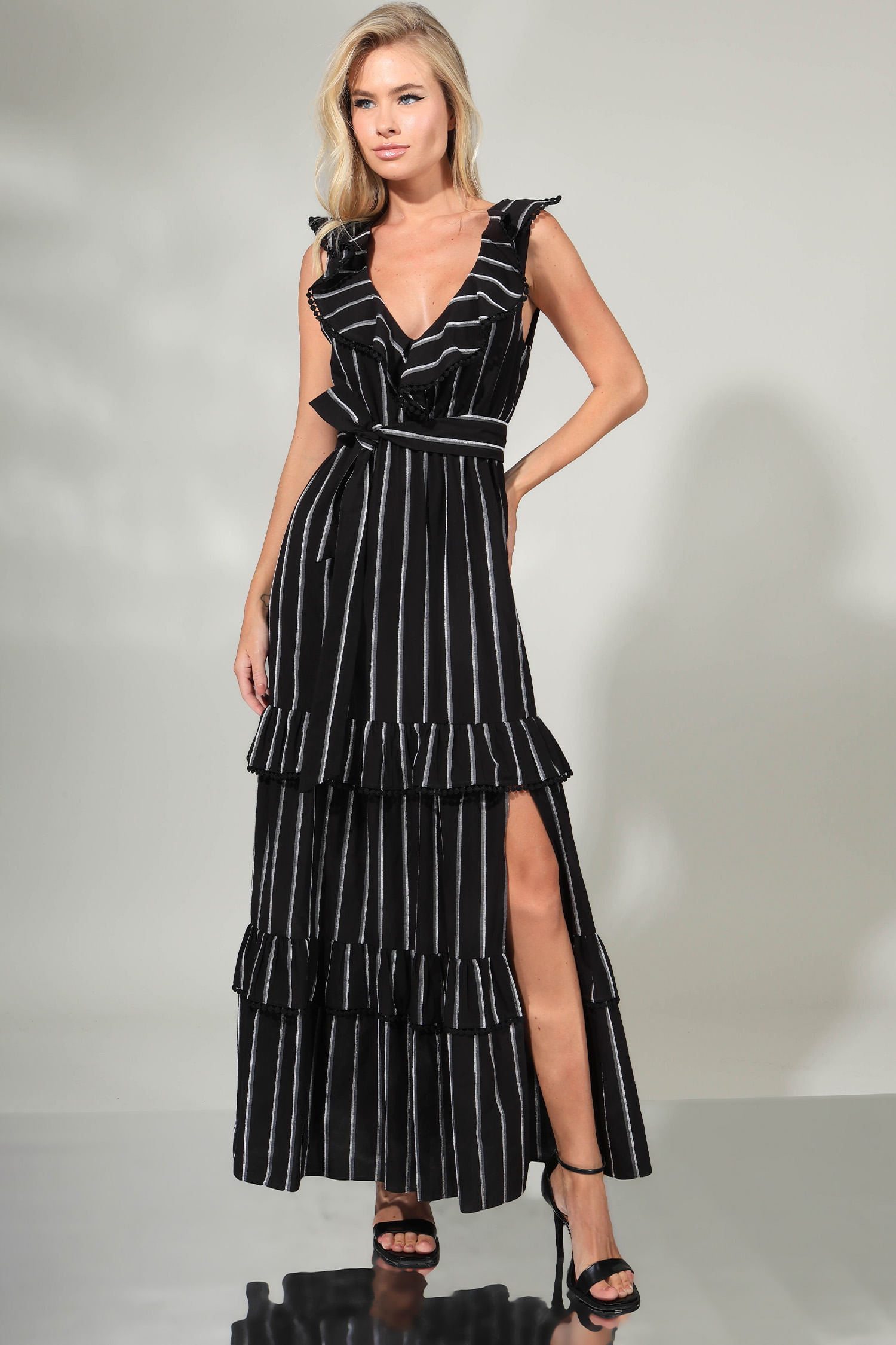 VESTIDO BABADO