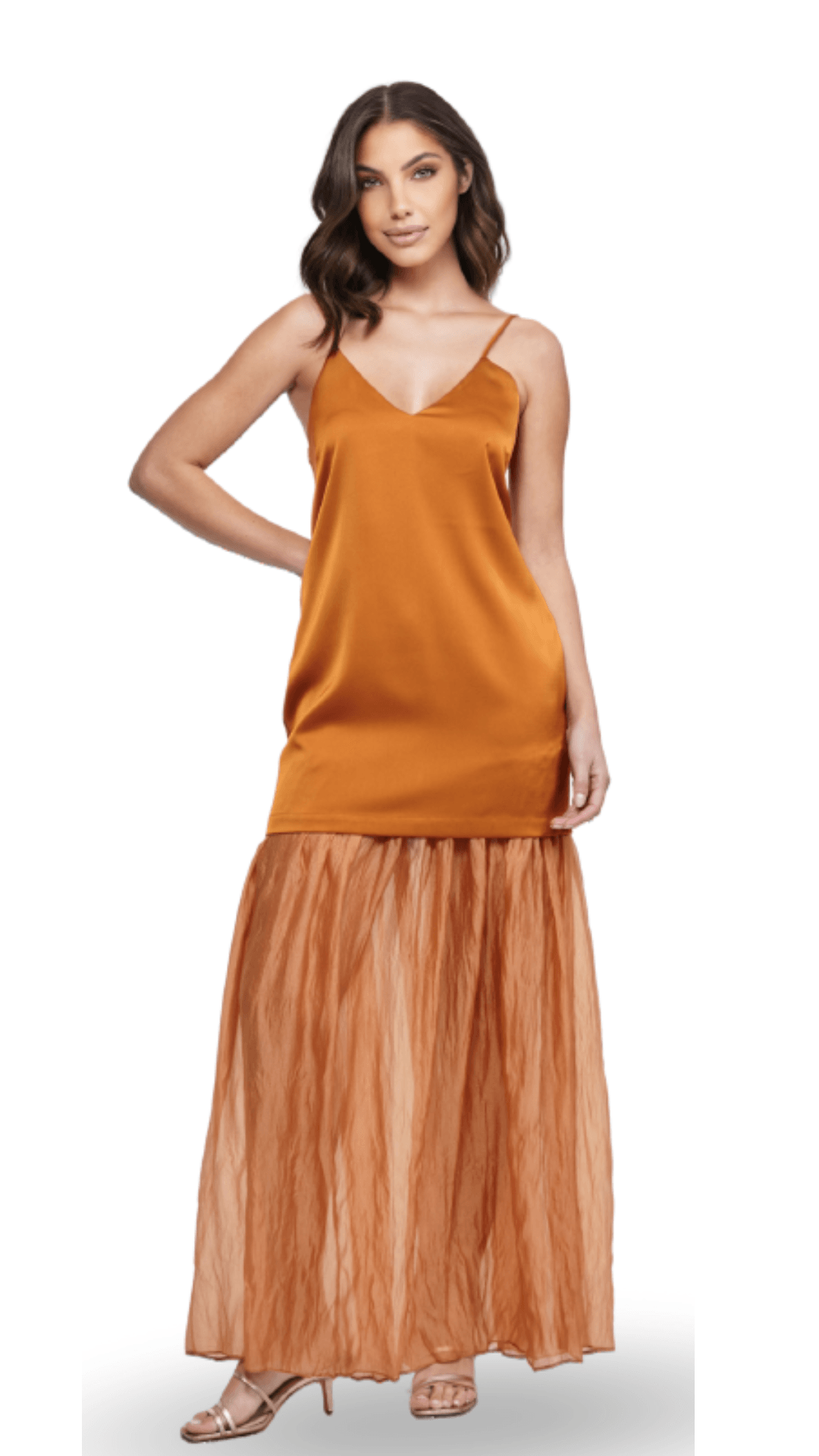 VESTIDO EM CREPE TOFFE