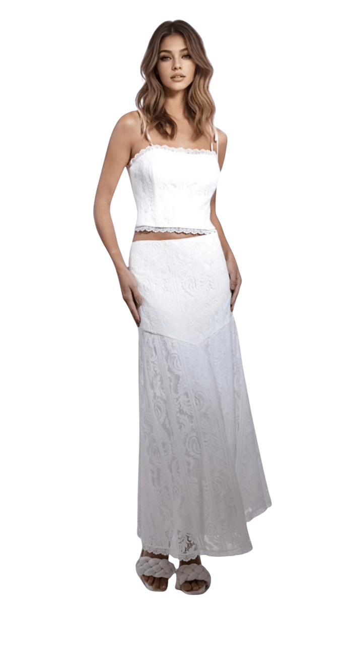 BLUSA CROPPED EM RENDA