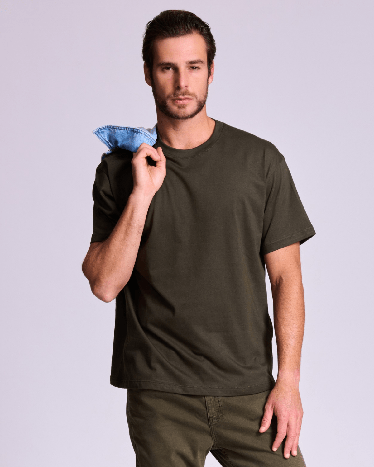 CAMISETA MASCULINA T SHIRT JUST FOR YOU
