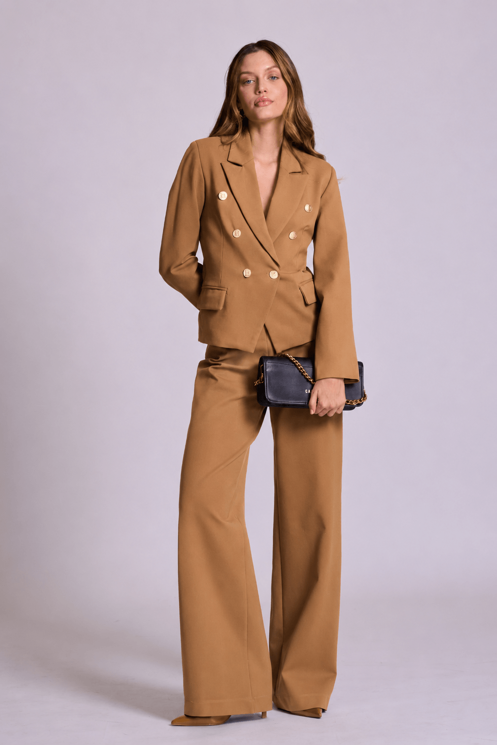 BLAZER ALFAIATARIA ROMA CARAMELO